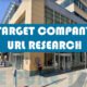 target company url research